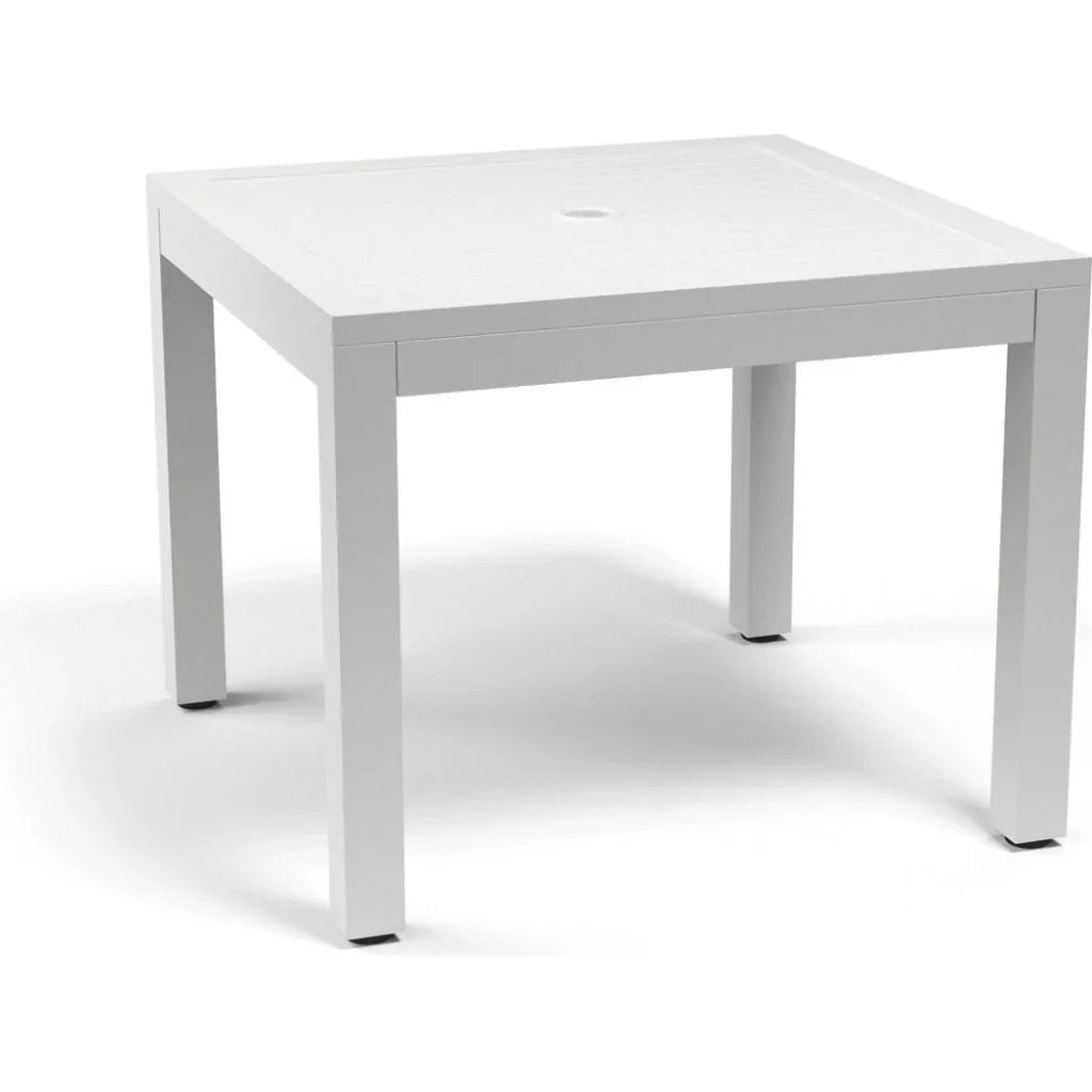 Sunset West Naples Aluminum Square Outdoor Dining Table