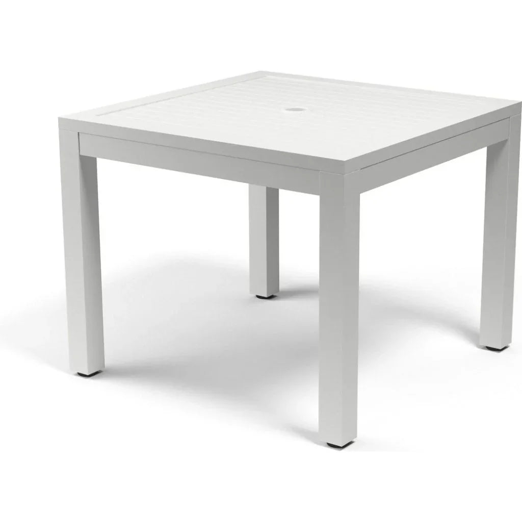 Sunset West Naples Aluminum Square Outdoor Dining Table