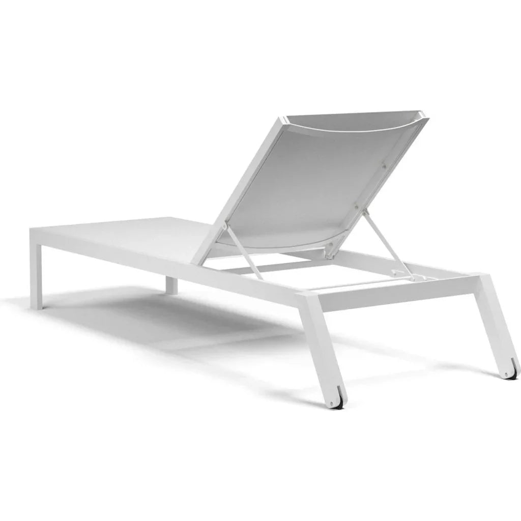 Sunset West Naples Stackable Patio Chaise Lounge