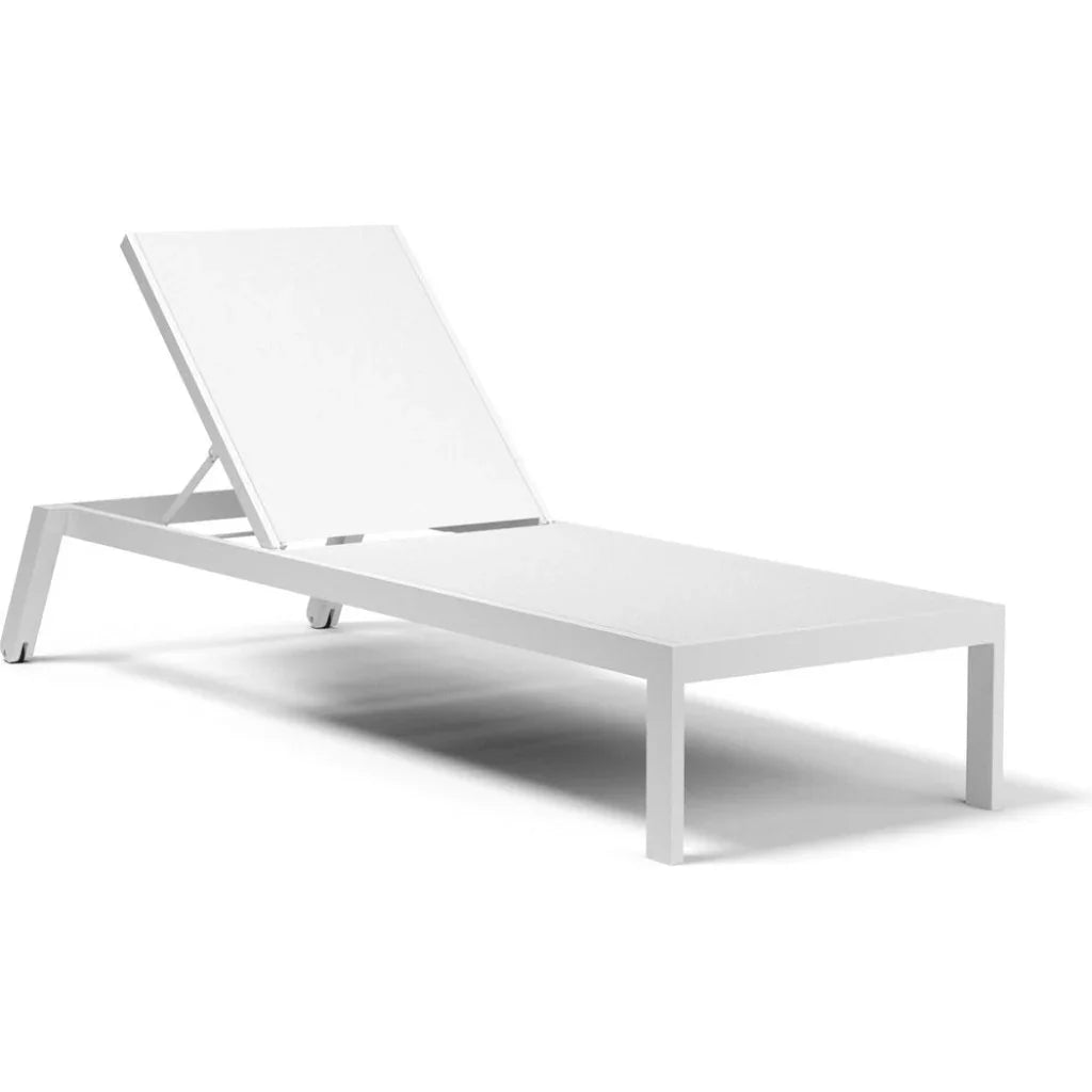 Sunset West Naples Stackable Patio Chaise Lounge