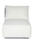Naples White Fabric Outdoor Modular Sofa
