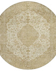 LOOMLAN Rugs Naraxa Ivory Washable Indoor-Outdoor Rug