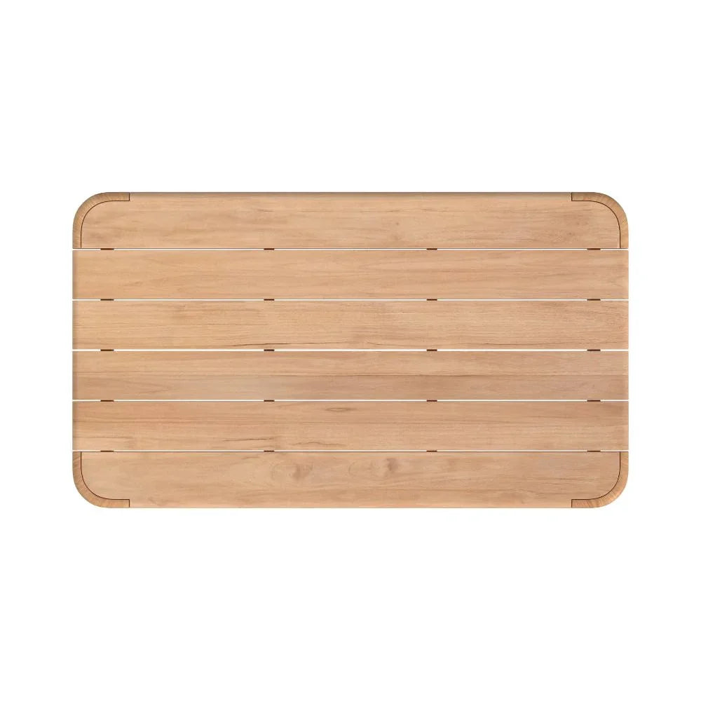 Sunset West Natural Teak Outdoor Coffee Table