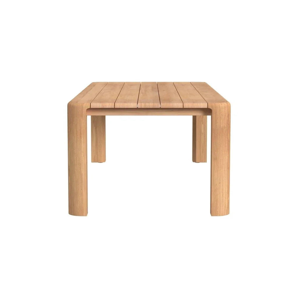 Sunset West Natural Teak Outdoor Dining Table
