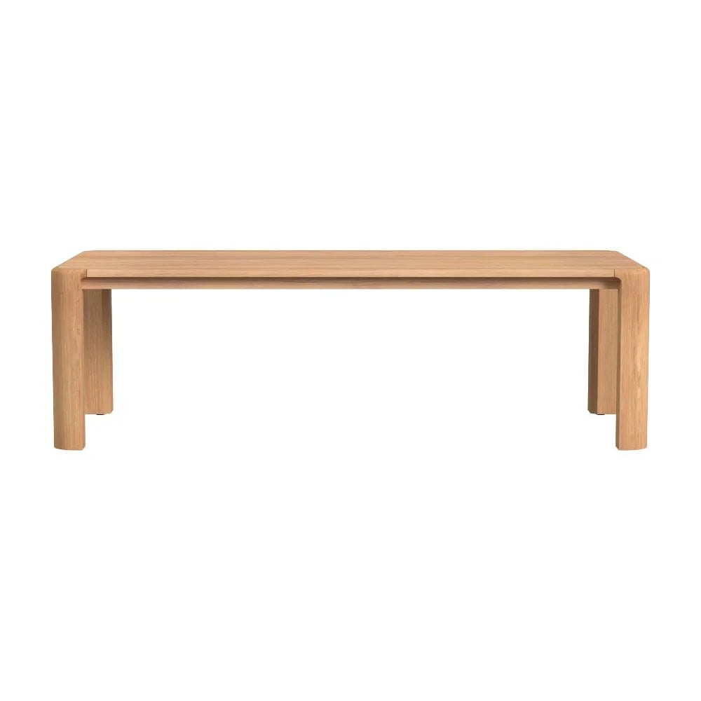Sunset West Natural Teak Outdoor Dining Table
