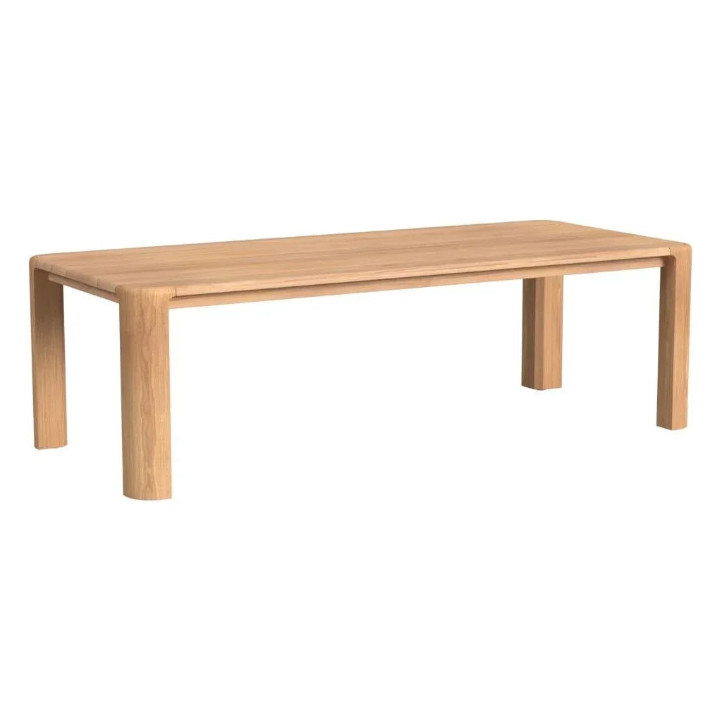 Sunset West Natural Teak Outdoor Dining Table