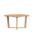 Sunset West Natural Teak Round Outdoor Dining Table