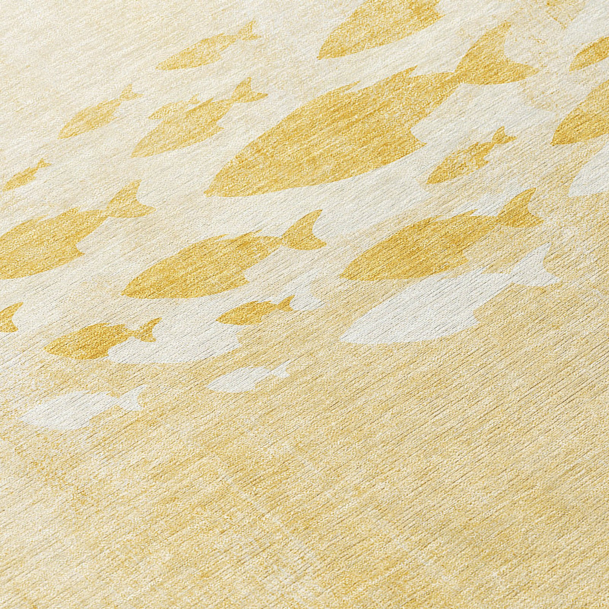 Addison Rugs Nautical Gold Washable Indoor-Outdoor Rug