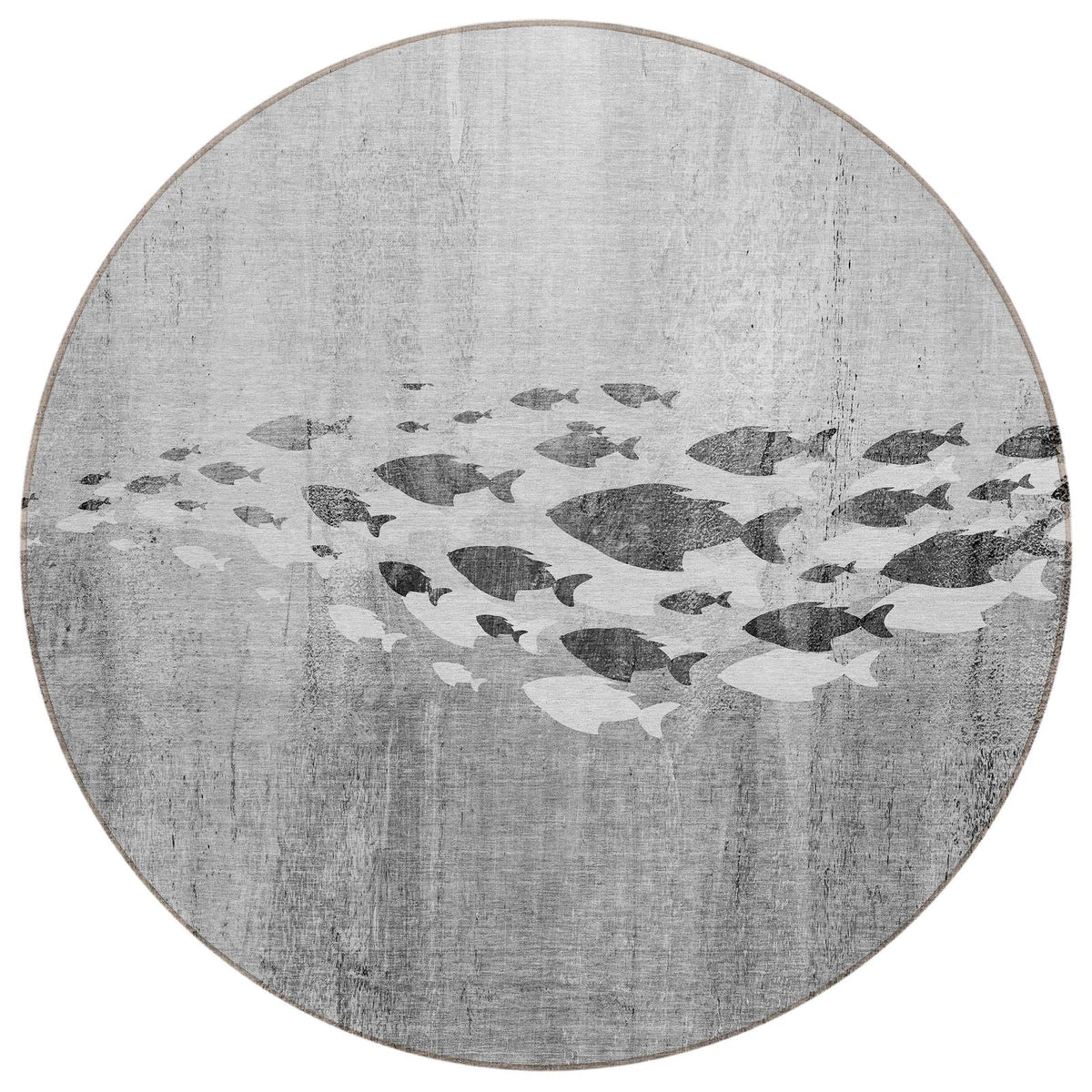 Addison Rugs Nautical Grey Washable Indoor-Outdoor Rug