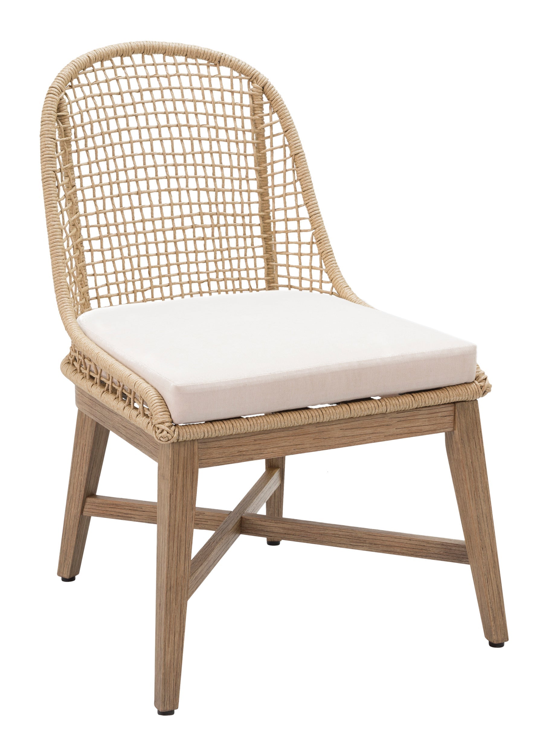 Nautilus Dining Chair Set of Two by John Kelly - Natural Outdoor