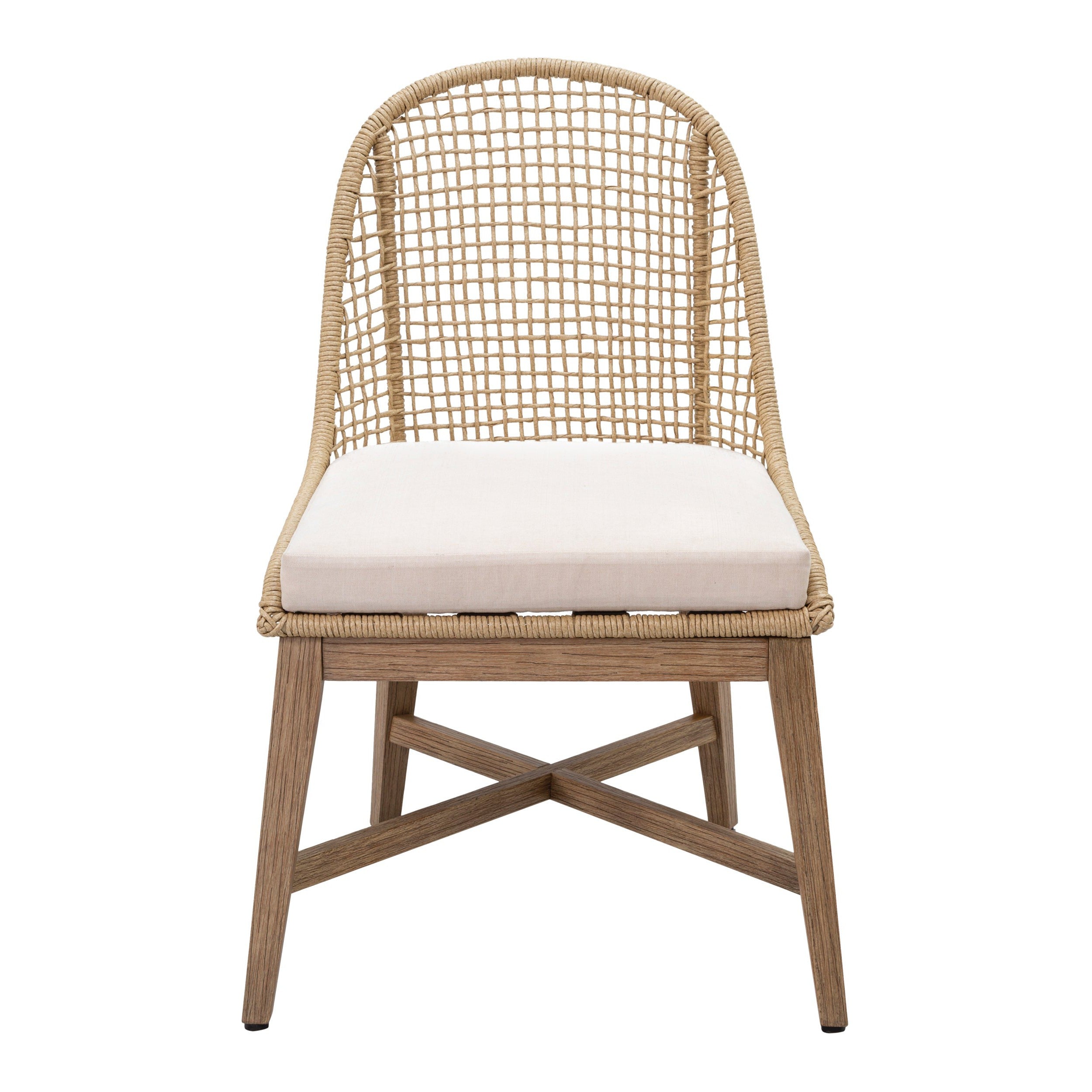 Nautilus Dining Chair Set of Two by John Kelly - Natural Outdoor