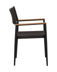 SUNPAN Nava Rope Stackable Outdoor Dining Armchair 2PC