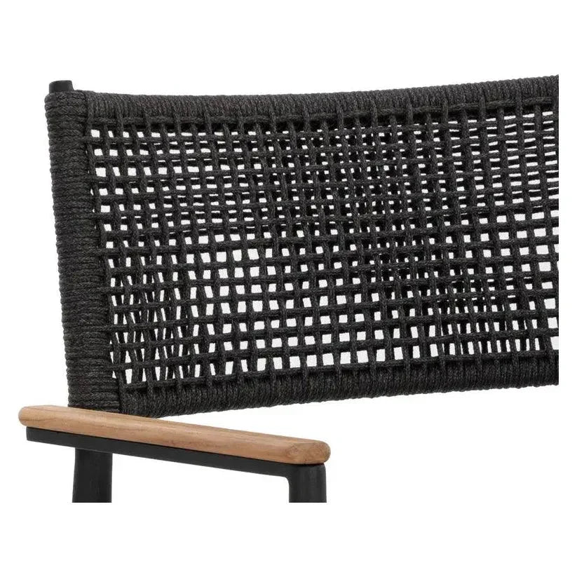 SUNPAN Nava Rope Stackable Outdoor Dining Armchair 2PC