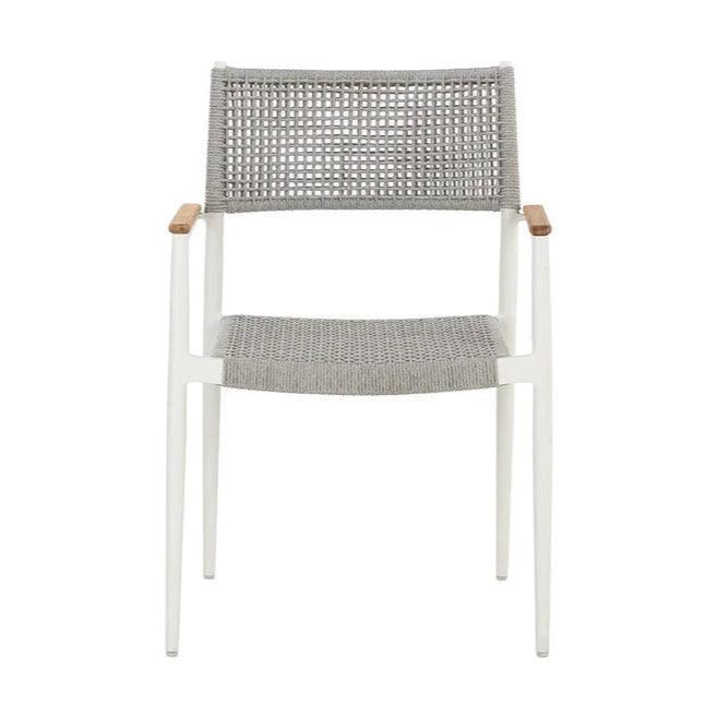 SUNPAN Nava Rope Stackable Outdoor Dining Armchair 2PC