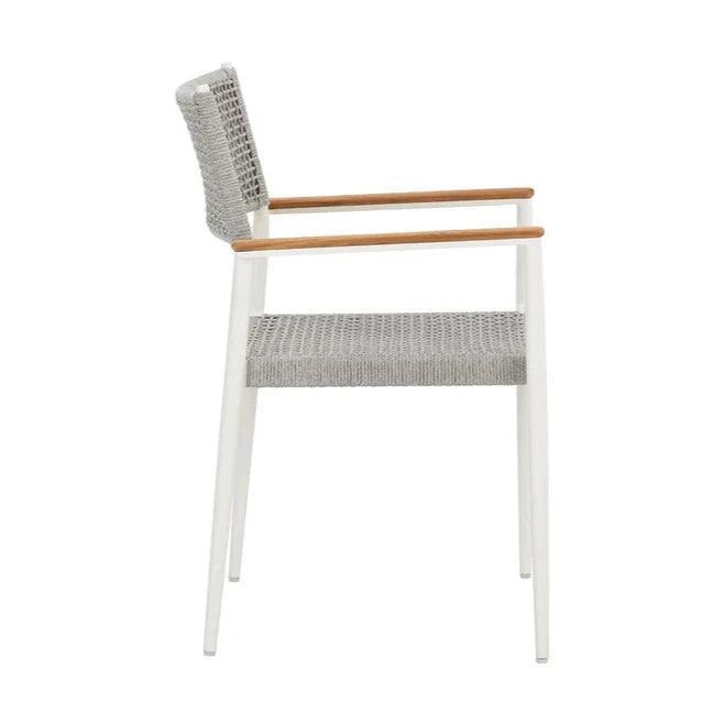 SUNPAN Nava Rope Stackable Outdoor Dining Armchair 2PC