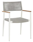 SUNPAN Nava Rope Stackable Outdoor Dining Armchair 2PC