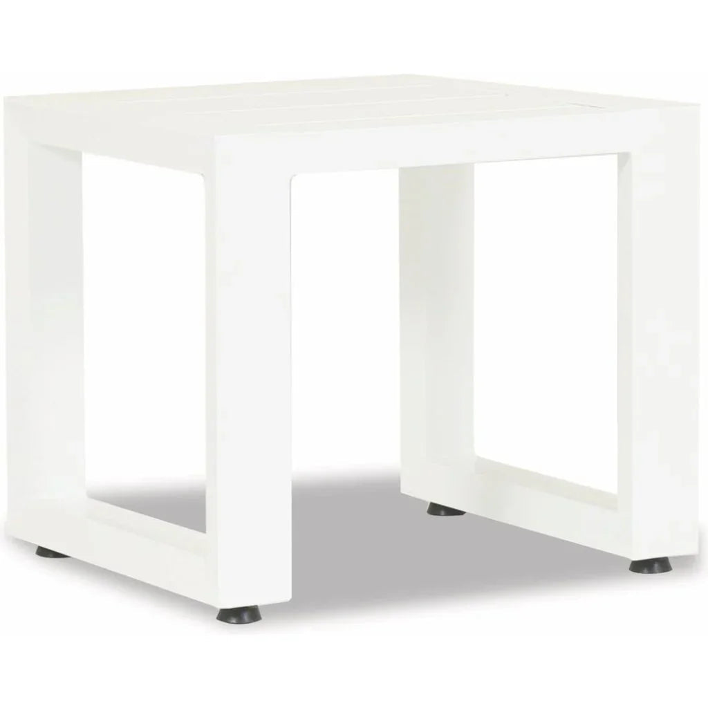 Sunset West Newport Aluminum Outdoor End Table