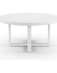 Sunset West Newport Aluminum Round Outdoor Dining Table