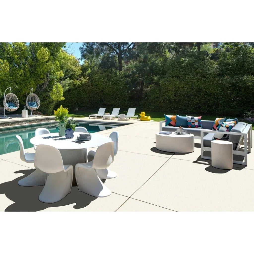 Sunset West Newport Aluminum Sling Outdoor Chaise