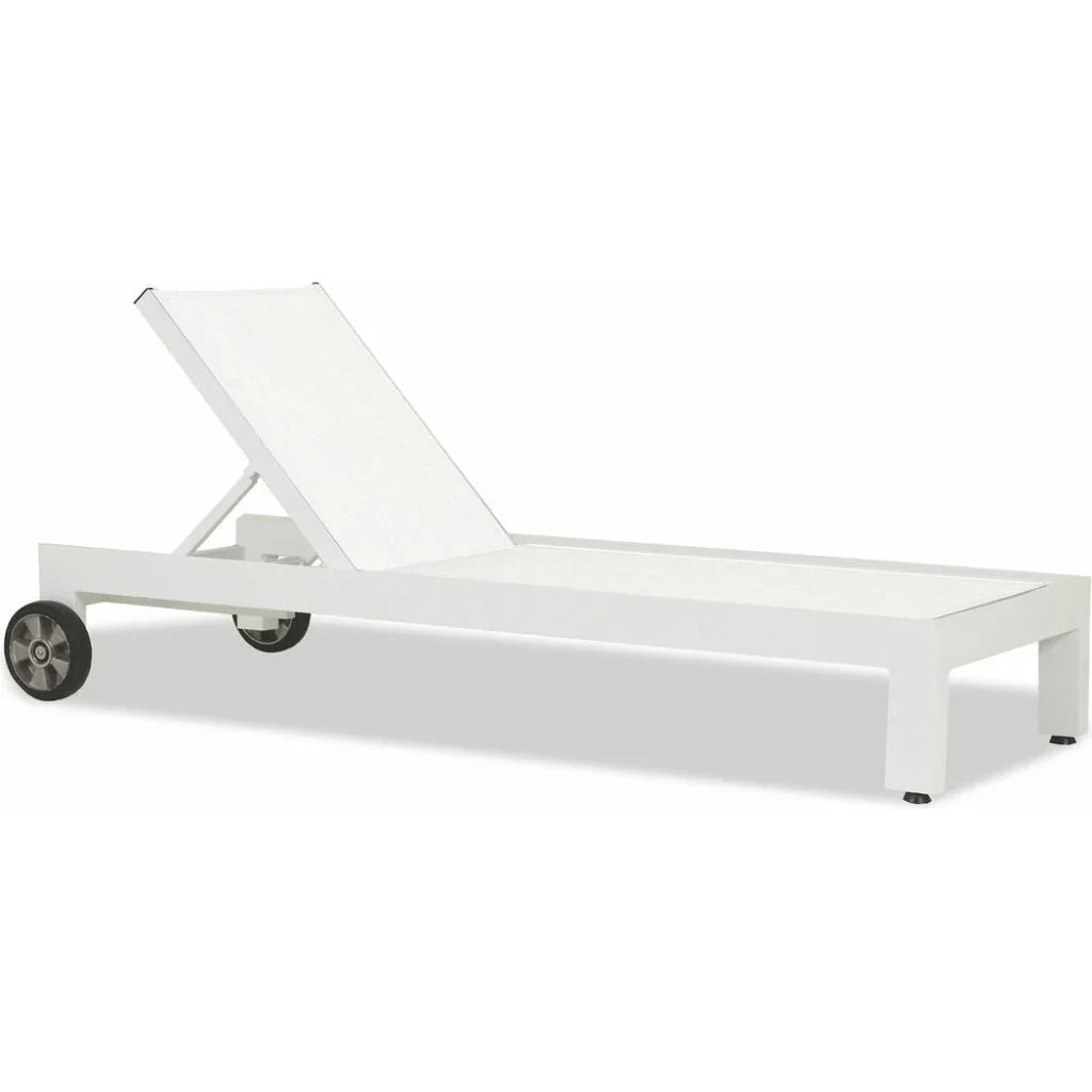 Sunset West Newport Aluminum Sling Outdoor Chaise