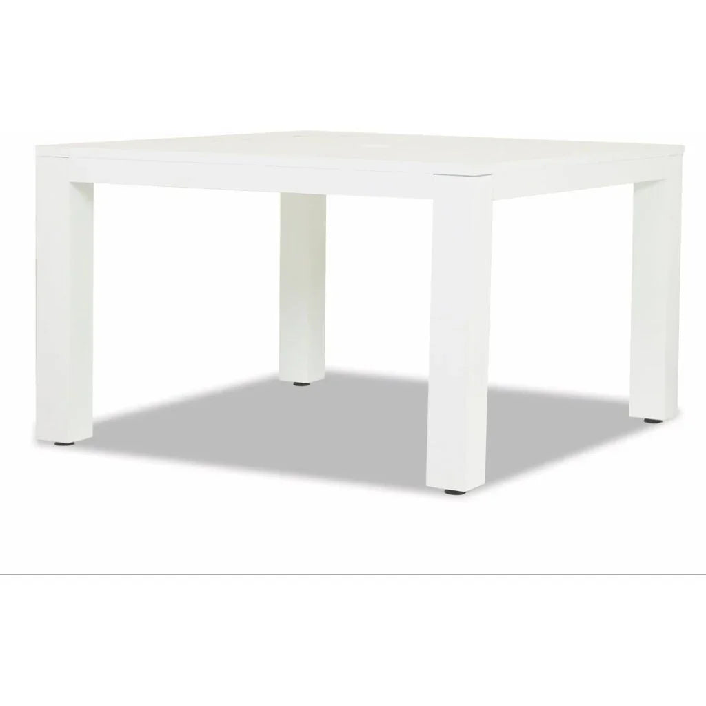 Sunset West Newport Aluminum Square Outdoor Dining Table