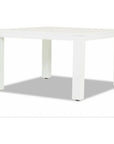 Sunset West Newport Aluminum Square Outdoor Dining Table