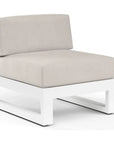 Sunset West Newport Sunbrella Armless Outdoor Club Chair