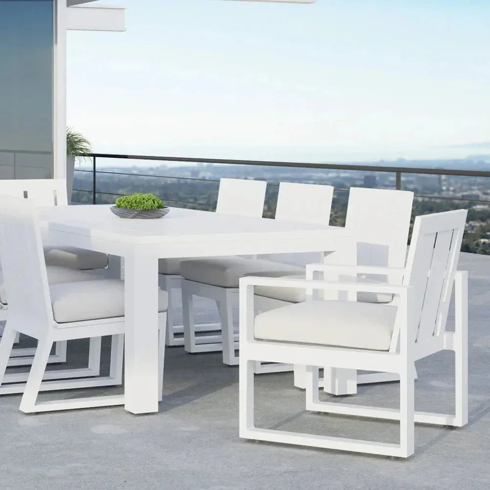 Sunset West Newport Sunbrella Outdoor Dining Armchair 2PC