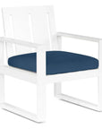 Sunset West Newport Sunbrella Outdoor Dining Armchair 2PC