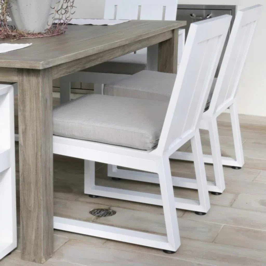 Sunset West Newport Sunbrella Outdoor Dining Chair 2PC