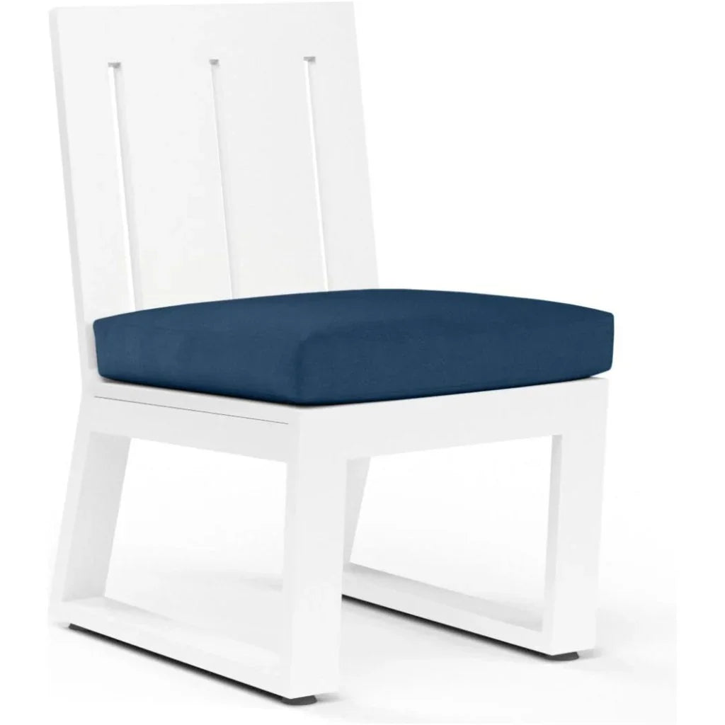 Sunset West Newport Sunbrella Outdoor Dining Chair 2PC