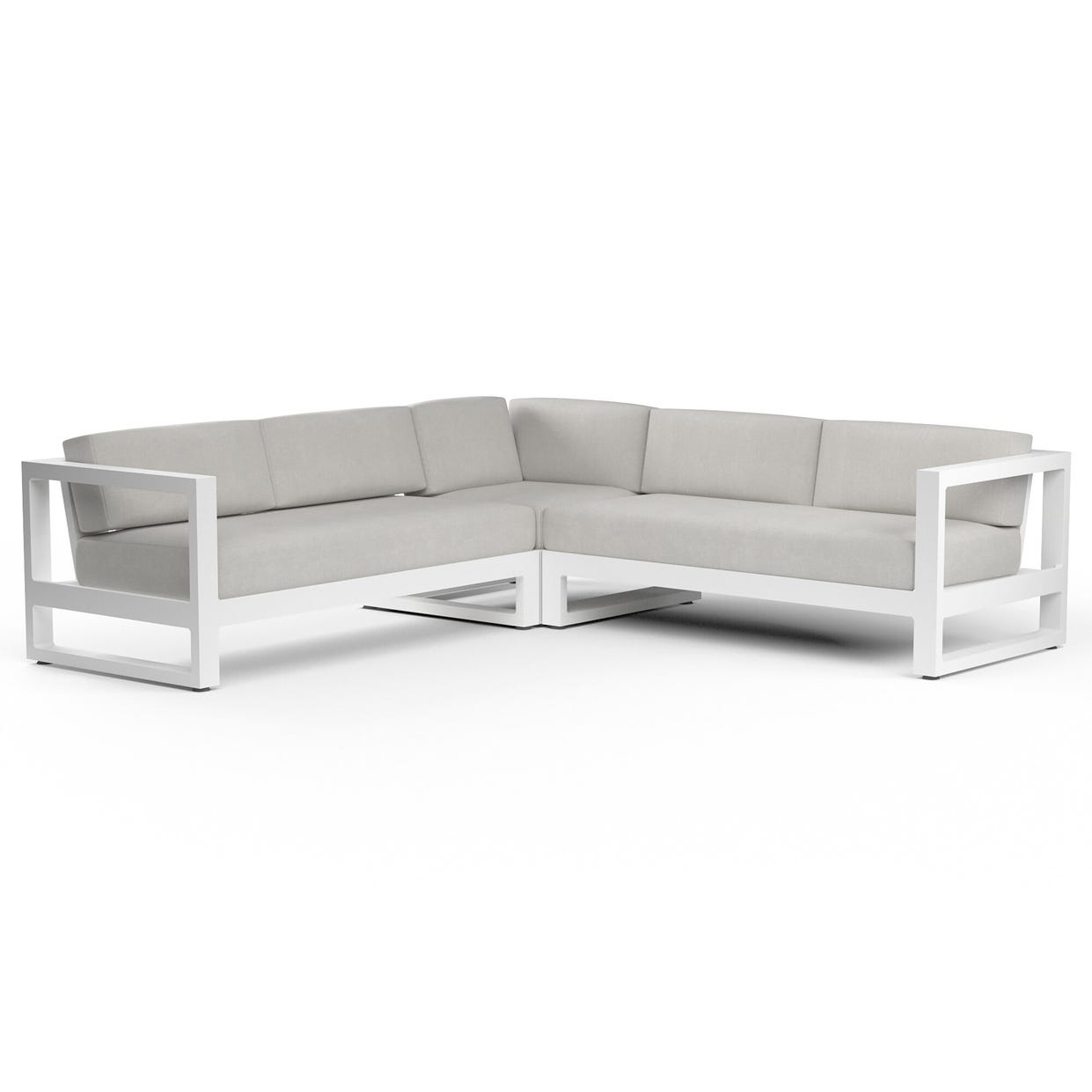 Sunset West Newport Sunbrella Outdoor Sectional Sofa