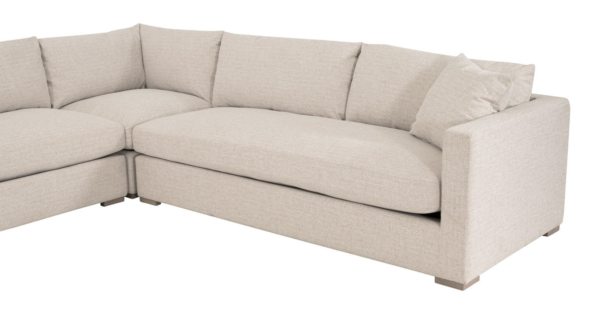 Newport Fabric One Seater Outdoor Modular Sofa