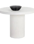 SUNPAN Nicolette Concrete Outdoor Round Dining Table