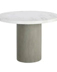 SUNPAN Nicolette Concrete Outdoor Round Dining Table