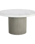 SUNPAN Nicolette Concrete Outdoor Round Dining Table