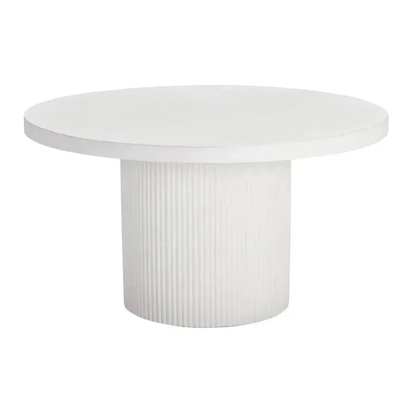 SUNPAN Nicolette Concrete Outdoor Round Dining Table