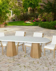 Castelle Nicolya Oval Outdoor Dining Table