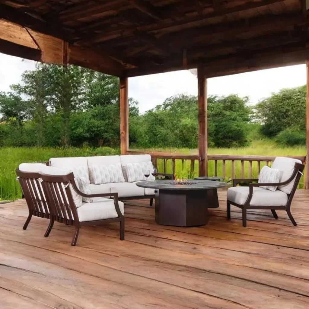 Castelle Nicoya Deep Seating Cushioned Loveseat
