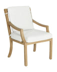 Replacement Cushions for Nicoya Formal Arm Outdoor Dining Chair - Commercial Grade Outdoor