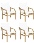 Castelle Nicoya Sling Outdoor Dining Chair By Castelle