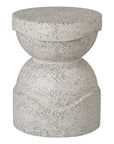 Emissary Noah 18 in. Round Terrazzo Garden Stool
