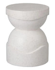 Emissary Noah 18 in. Round Terrazzo Garden Stool