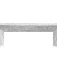 Nomad Concrete Outdoor Rectangular Coffee Table-Outdoor Coffee Tables-SUNPAN-LOOMLAN