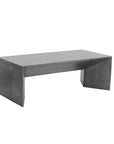 Nomad Concrete Outdoor Rectangular Coffee Table-Outdoor Coffee Tables-SUNPAN-Grey-LOOMLAN