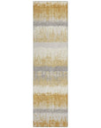LOOMLAN Rugs Nyelle Gold Washable Indoor-Outdoor Rug