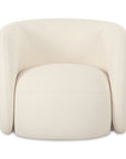 Rae Polyester Upholstered Outdoor Armless Accent Chair