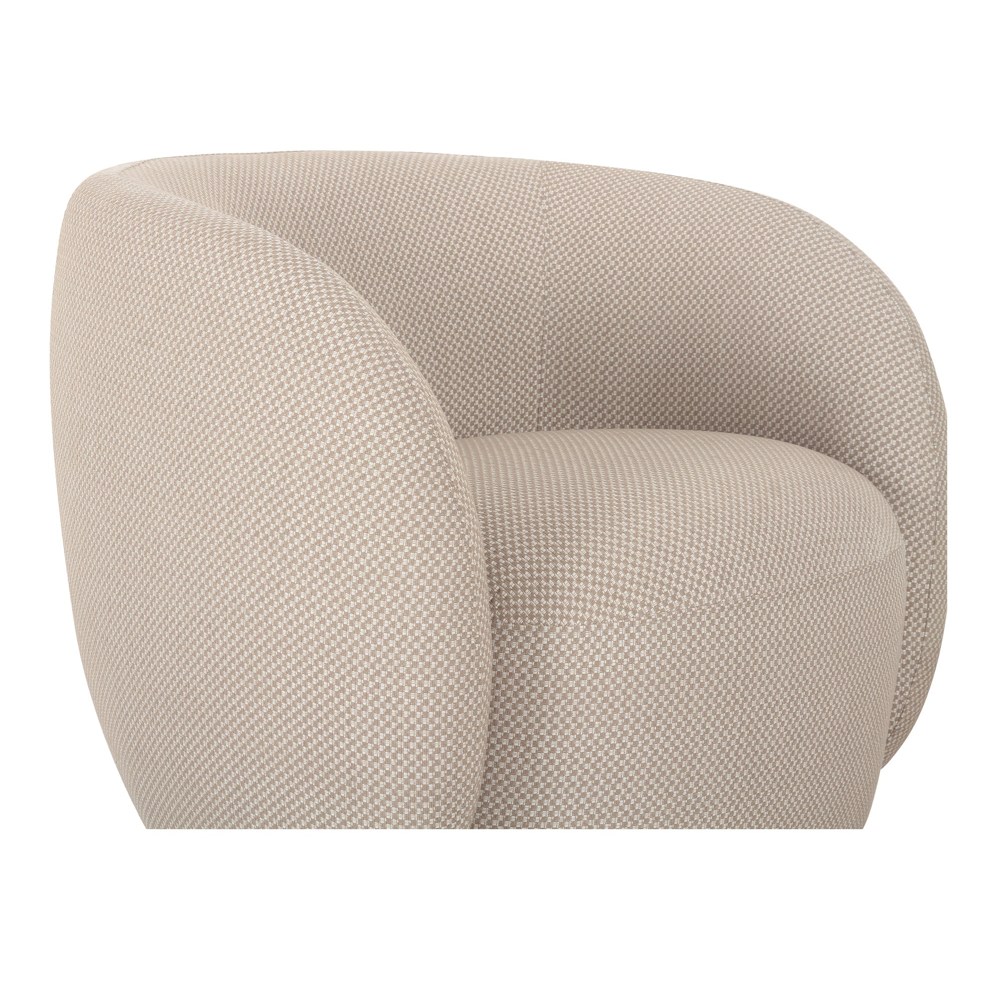 Rae Performance Fabric Outdoor Armless Accent Chair