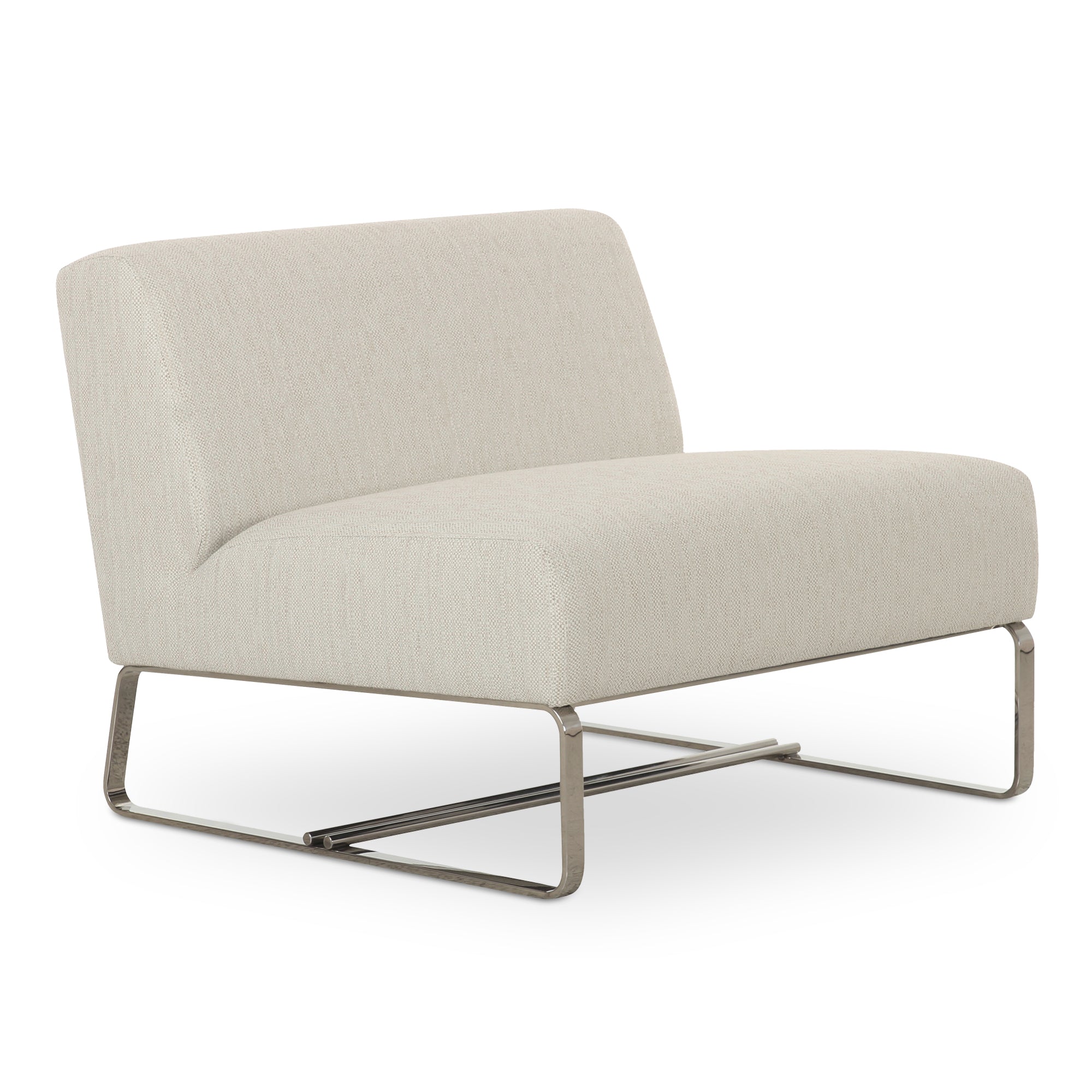 Jules Polyester Outdoor Accent Chair with Aluminium Leg