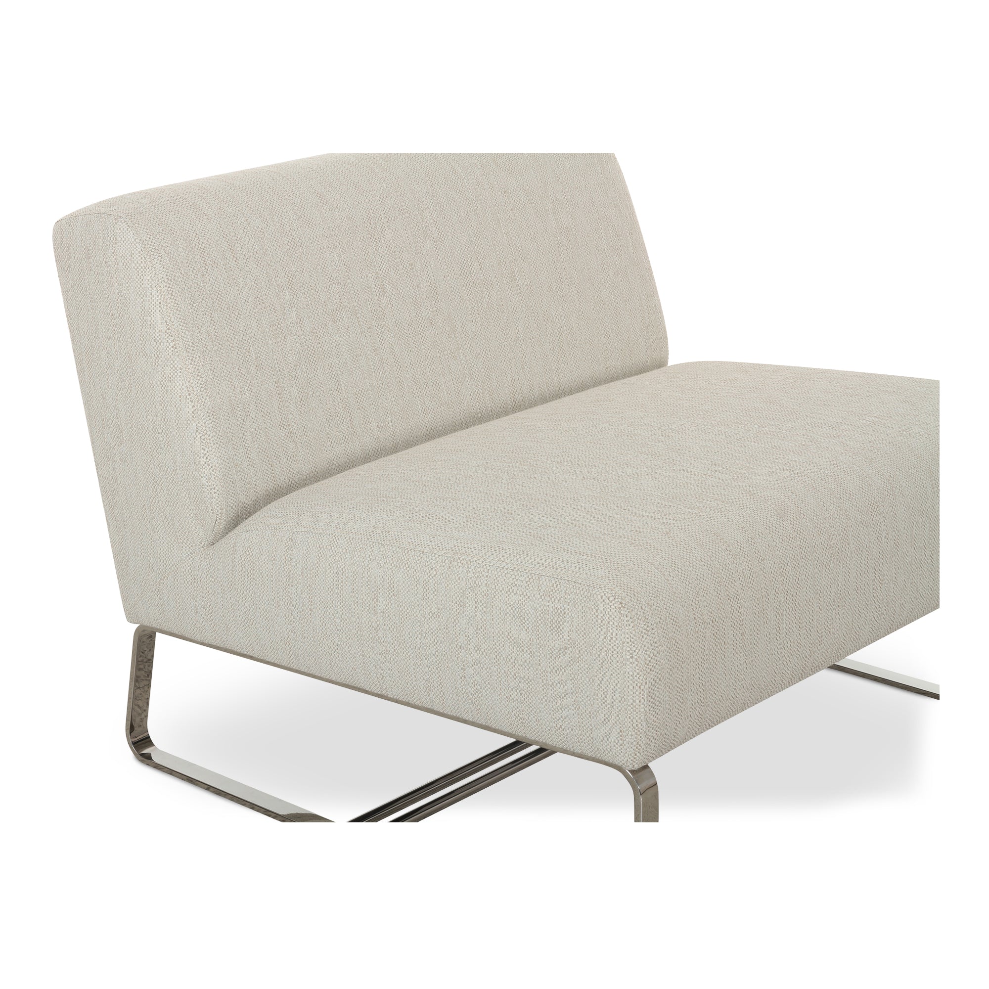 Jules Polyester Outdoor Accent Chair with Aluminium Leg